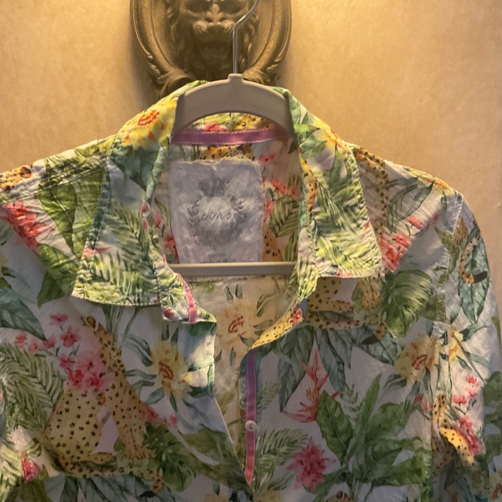 Cino Shirt multi color size Large size 9 - Picture 3 of 3